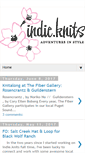 Mobile Screenshot of blog.indieknits.com